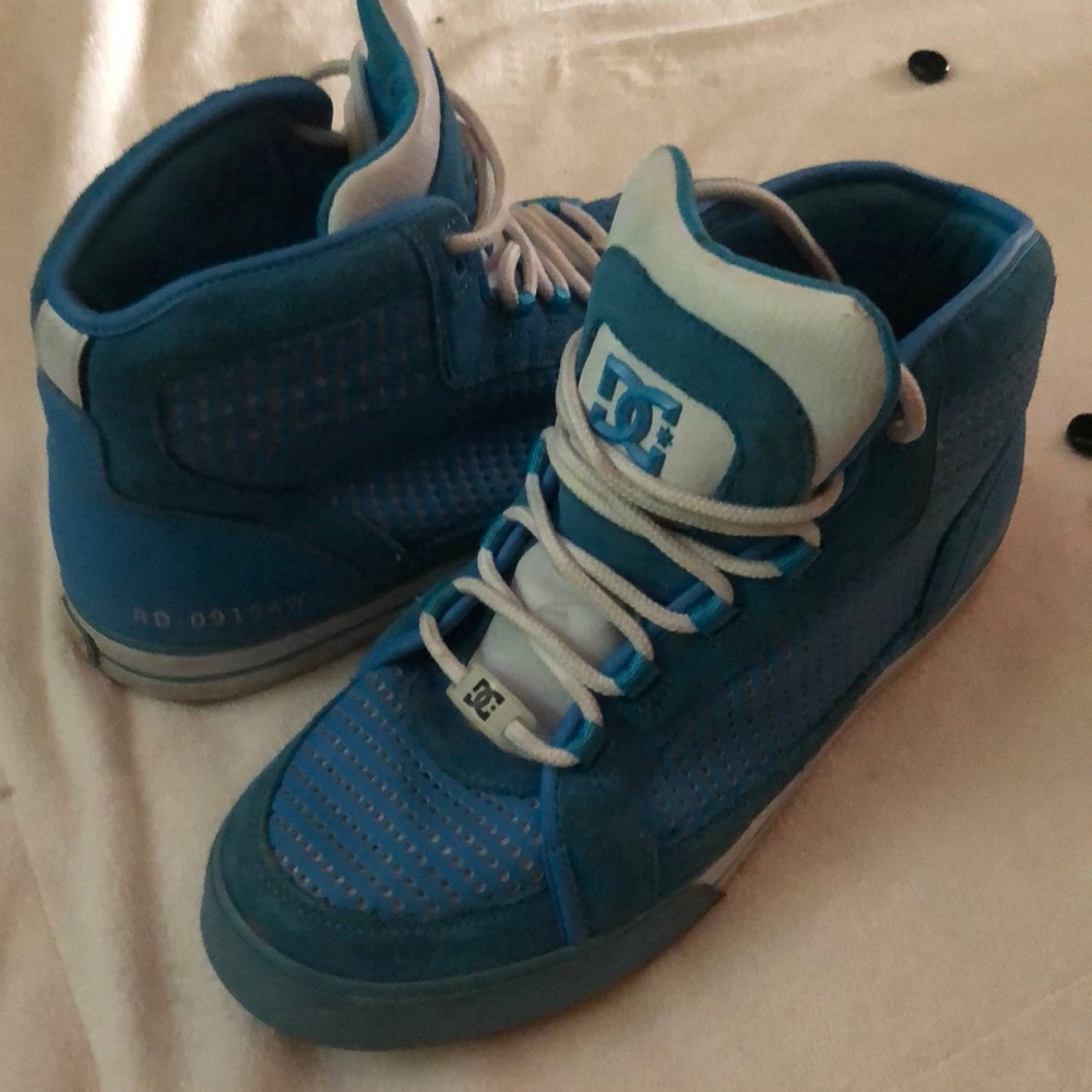 DC men’s skater kicks high top tennis shoes